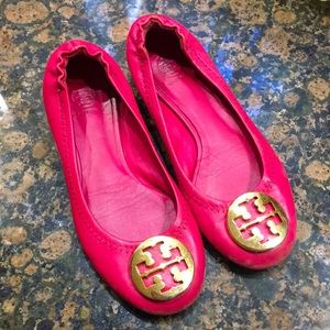 Tory Burch little girls flats.